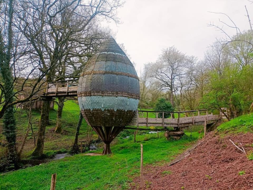 Terragora Lodges - Hebergement Atypique Les Epesses Bagian luar foto